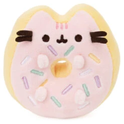 GUND Pusheen The Cat Squishy Donut Pusheen Plush Toy 10cm