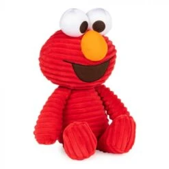 Sesame Street Elmo Cuddly Corduroy Plush Toy 28cm -Toy Supplies Store JAS2135 2