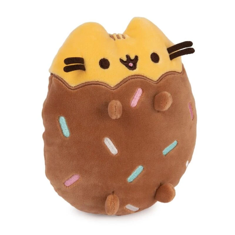 GUND Pusheen The Cat Chocolate Dipped Cookie Squisheen Plush Toy 15cm 4 GUND Pusheen The Cat Chocolate Dipped Cookie Squisheen Plush Toy 15cm - Image 2