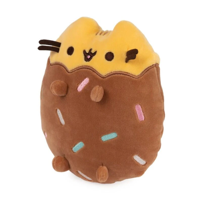 GUND Pusheen The Cat Chocolate Dipped Cookie Squisheen Plush Toy 15cm 5 GUND Pusheen The Cat Chocolate Dipped Cookie Squisheen Plush Toy 15cm - Image 3