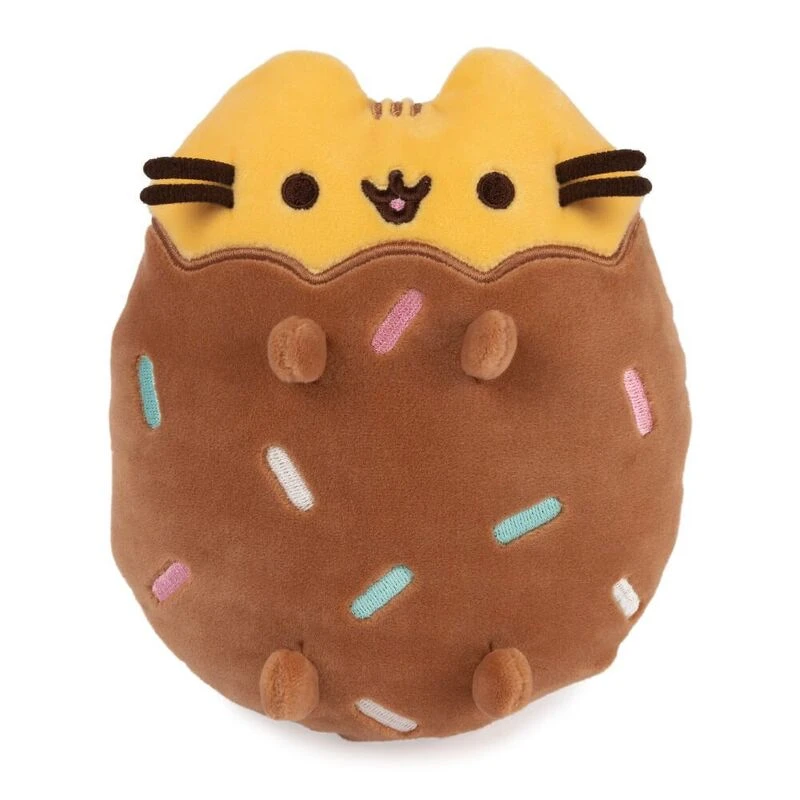 GUND Pusheen The Cat Chocolate Dipped Cookie Squisheen Plush Toy 15cm 3 GUND Pusheen The Cat Chocolate Dipped Cookie Squisheen Plush Toy 15cm
