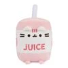 GUND Pusheen The Cat Sips Juice Box Plush Toy 15cm Pink -Toy Supplies Store JAS2188