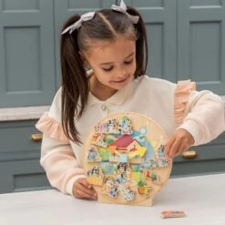 Bluey Wooden Routine Clock Educational Toy -Toy Supplies Store JAS2230 3