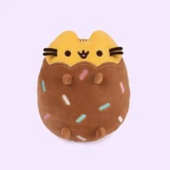 Pusheen Chocolate Dipped Cookie Plush Toy 16cm -Toy Supplies Store JAS2260 3