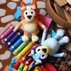 Bluey Friends Bluey & Bingo Small Plush Twin Pack -Toy Supplies Store MOO0008 2