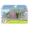 Bluey & Friends Mini Figurines 4 Pack 7.5cm -Toy Supplies Store MOO0023