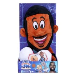 Space Jam Lebron James Transforming Hoop Pals Plush Toy 30cm