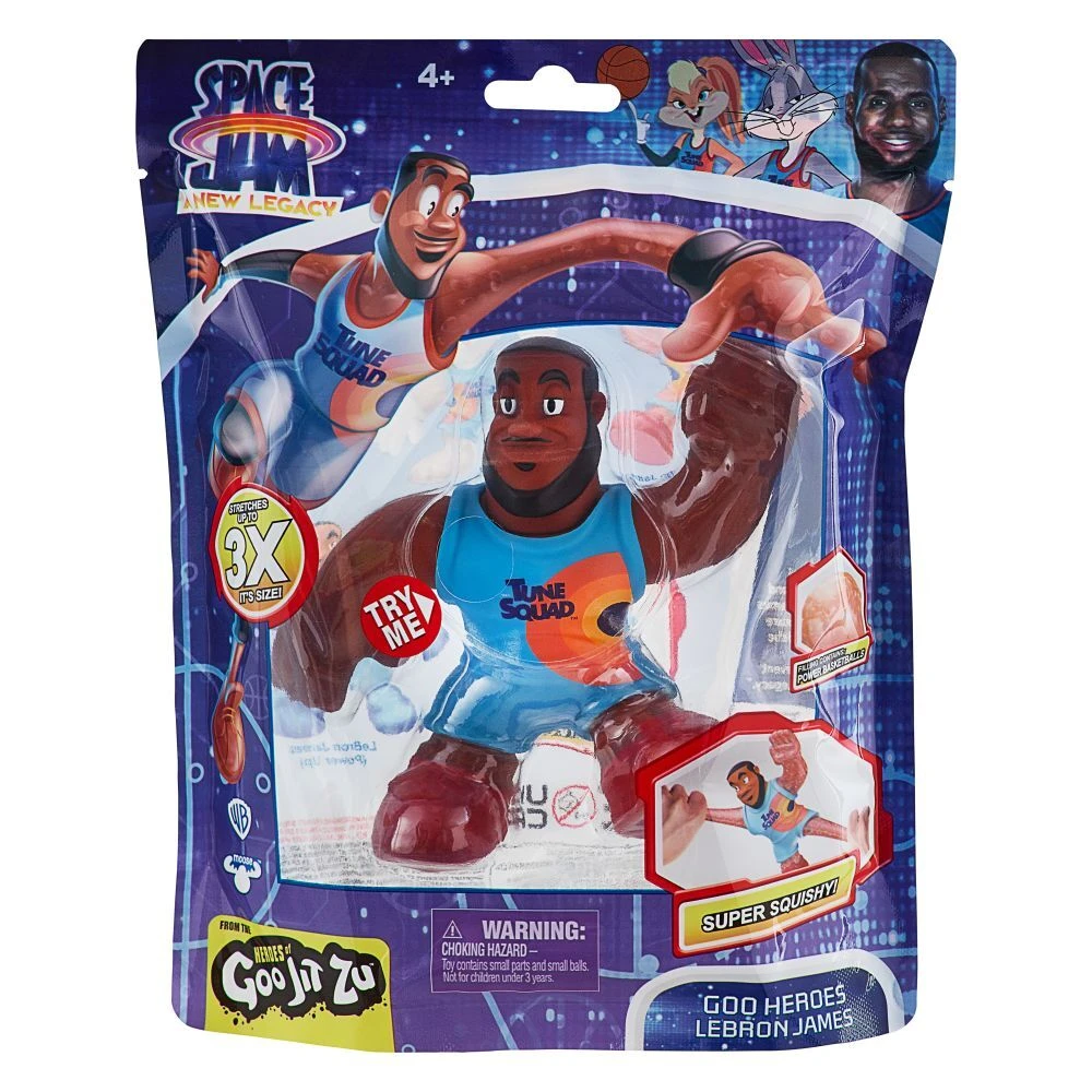 Space Jam Lebron James Stretchy Goo Heroes Action Figure 4 Space Jam Lebron James Stretchy Goo Heroes Action Figure - Image 2