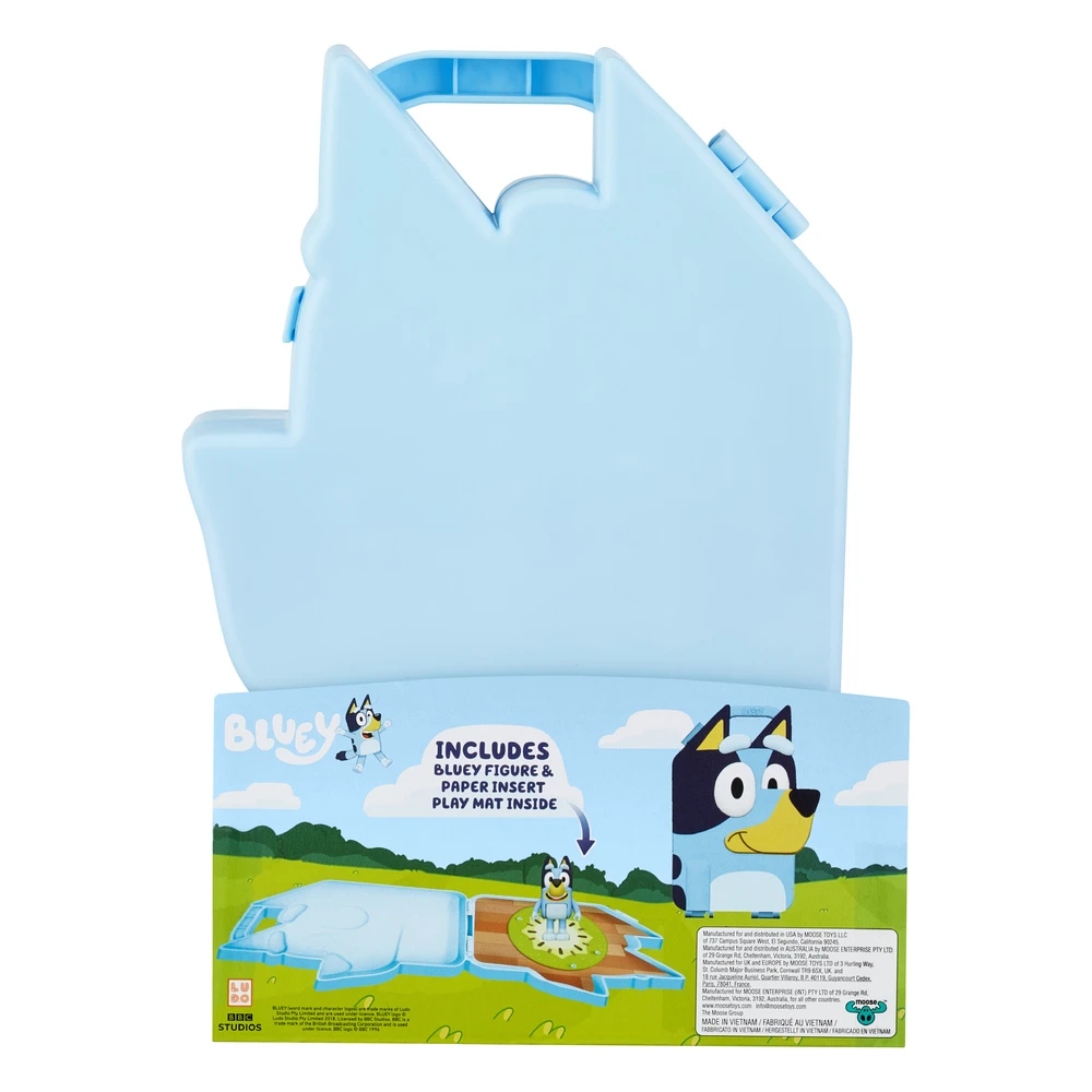 Bluey's Play & Go Collectors Case Playset With Bluey Figurine 6 Bluey's Play & Go Collectors Case Playset With Bluey Figurine - Image 4