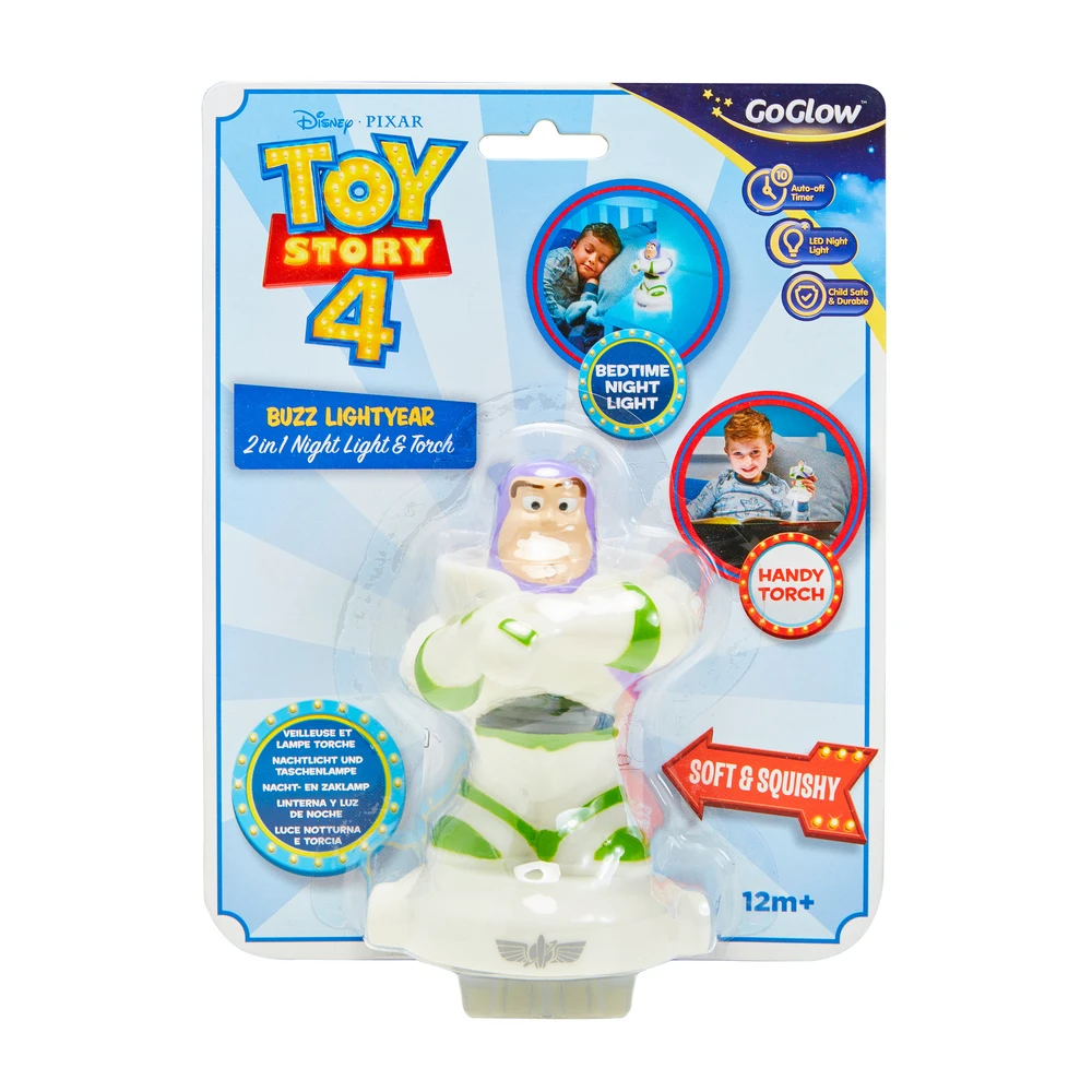 Pixar Toy Story GoGlow Buzz Lightyear 2 In 1 Night Light & Torch 3 Pixar Toy Story GoGlow Buzz Lightyear 2 In 1 Night Light & Torch