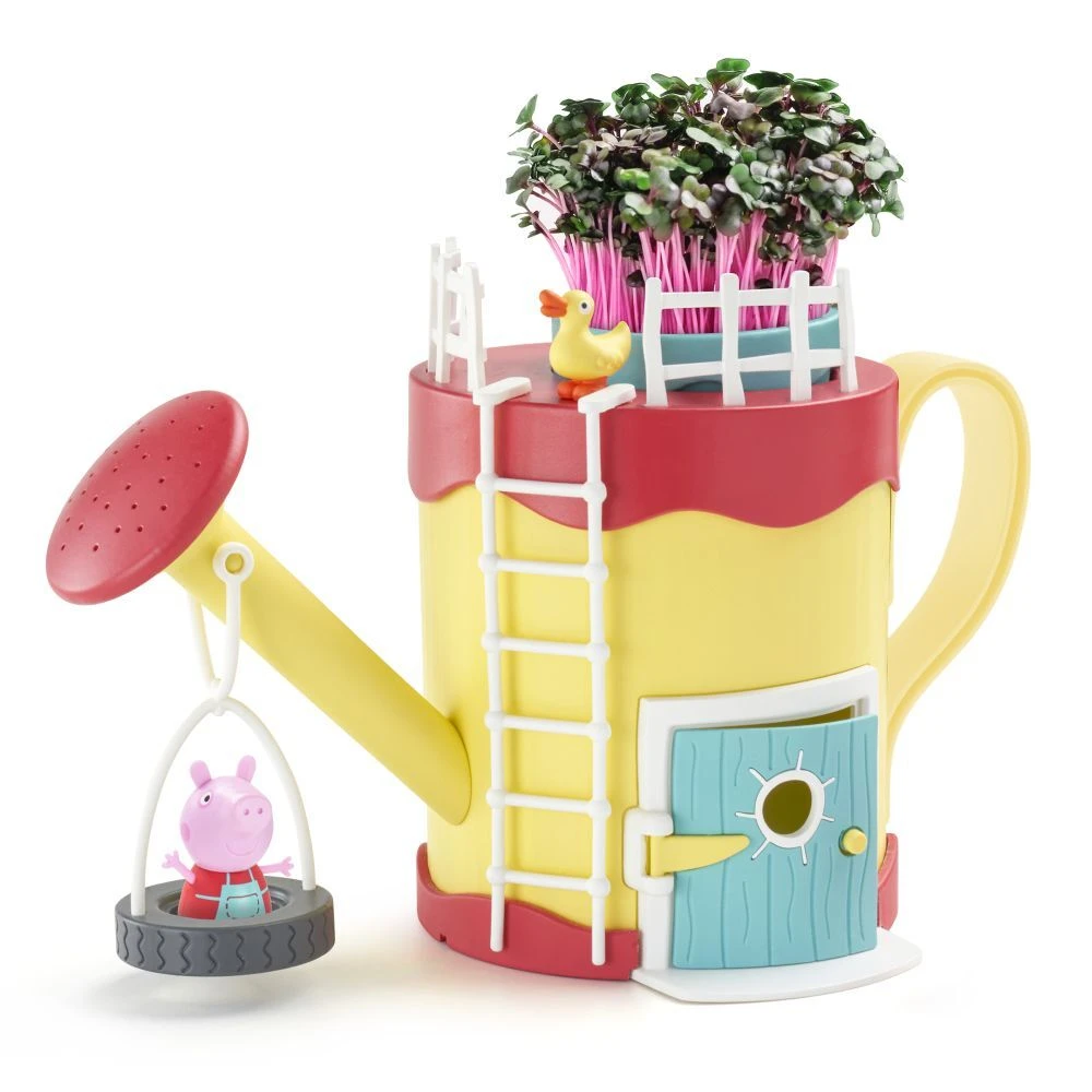 Peppa Pig Grow & Play Peppa's Garden Playhouse With Red Swiss Chard Seeds 4 Peppa Pig Grow & Play Peppa's Garden Playhouse With Red Swiss Chard Seeds - Image 2