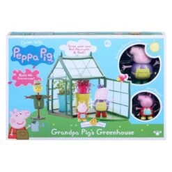 Peppa Pig Grow & Play Grandpa Pig's Greenhouse With Red Amaranth & Basil Seeds