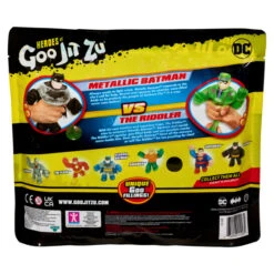 DC COMICS Heroes Of Goo Jit Zu DC Metallic Batman Vs The Riddler Pack Series 2 9 DC COMICS Heroes Of Goo Jit Zu DC Metallic Batman Vs The Riddler Pack Series 2 -Toy Supplies Store MOO0224 3