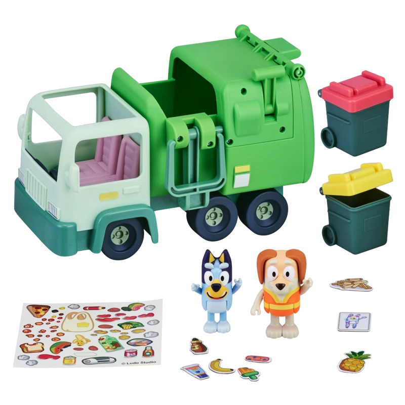 Bluey Bin Night Garbage Truck Playset 4 Bluey Bin Night Garbage Truck Playset - Image 2