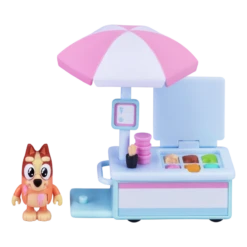 Bluey Ice Cream Cart With Bingo Figurine Vehicle Playset -Toy Supplies Store MOO0281CART 1