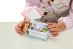 Bluey Ice Cream Cart With Bingo Figurine Vehicle Playset -Toy Supplies Store MOO0281CART 3