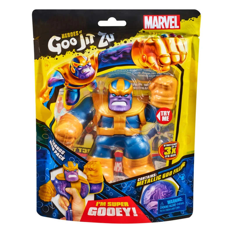 Heroes Of Goo Jit Zu Marvel Thanos Hero Pack Series 4 5 Heroes Of Goo Jit Zu Marvel Thanos Hero Pack Series 4 - Image 3