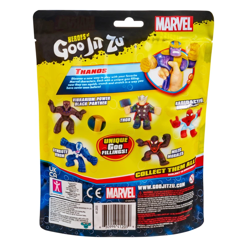 Heroes Of Goo Jit Zu Marvel Thanos Hero Pack Series 4 6 Heroes Of Goo Jit Zu Marvel Thanos Hero Pack Series 4 - Image 4