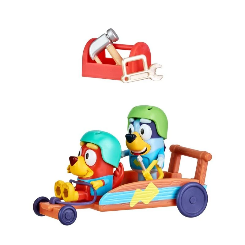 Bluey Rusty & Bluey's Go-Kart Vehicle Playset 4 Bluey Rusty & Bluey's Go-Kart Vehicle Playset - Image 2
