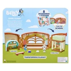 Bluey School Friends Calypso's School Playset -Toy Supplies Store MOO0361 6