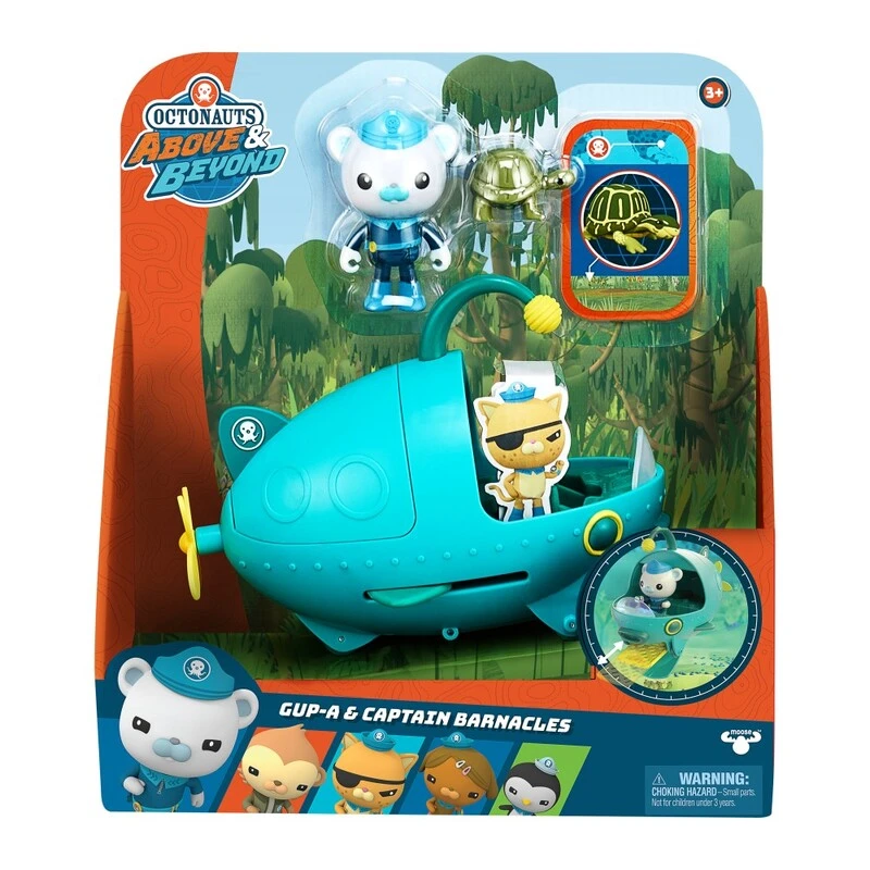 Octonauts Gup-A & Captain Barnacles Figure & Vehicle Playset 3 Octonauts Gup-A & Captain Barnacles Figure & Vehicle Playset