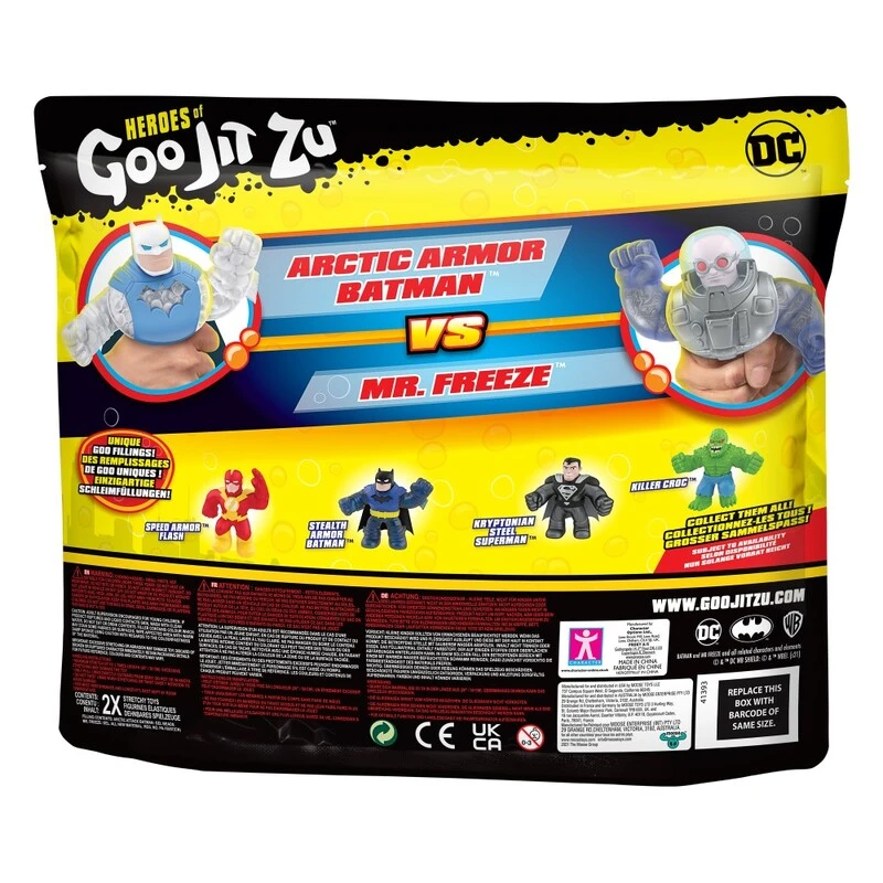 DC COMICS Heroes Of Goo Jit Zu DC Arctic Armor Batman Vs Mr Freeze Versus Pack Series 4 6 DC COMICS Heroes Of Goo Jit Zu DC Arctic Armor Batman Vs Mr Freeze Versus Pack Series 4 - Image 4