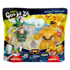 Heroes Of Goo Jit Zu Lightyear Versus Pack Buzz Vs Zyclops -Toy Supplies Store MOO0399 5