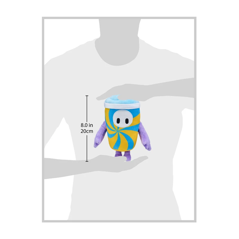 Fall Guys Ultimate Knockout Blue Freeze Plush Toy Small 20cm 5 Fall Guys Ultimate Knockout Blue Freeze Plush Toy Small 20cm - Image 3