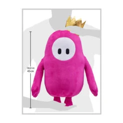 Fall Guys Original Pink Large Plush Toy 45cm -Toy Supplies Store MOO0419OP 3