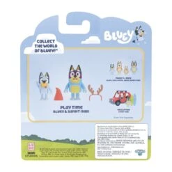 Bluey & Bandit Play Time Figurines 2 Pack -Toy Supplies Store MOO0427 3
