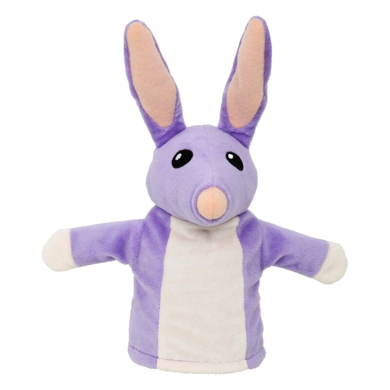 Bluey Friends Bob Bilby Hand Puppet Plush Toy 20cm 3 Bluey Friends Bob Bilby Hand Puppet Plush Toy 20cm
