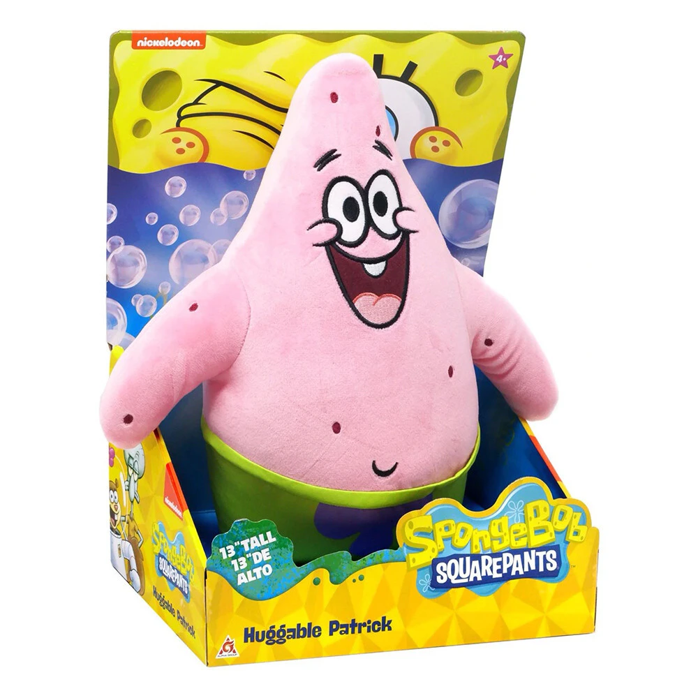 Spongebob SquarePants Patrick Huggable Plush Toy 30cm 3 Spongebob SquarePants Patrick Huggable Plush Toy 30cm