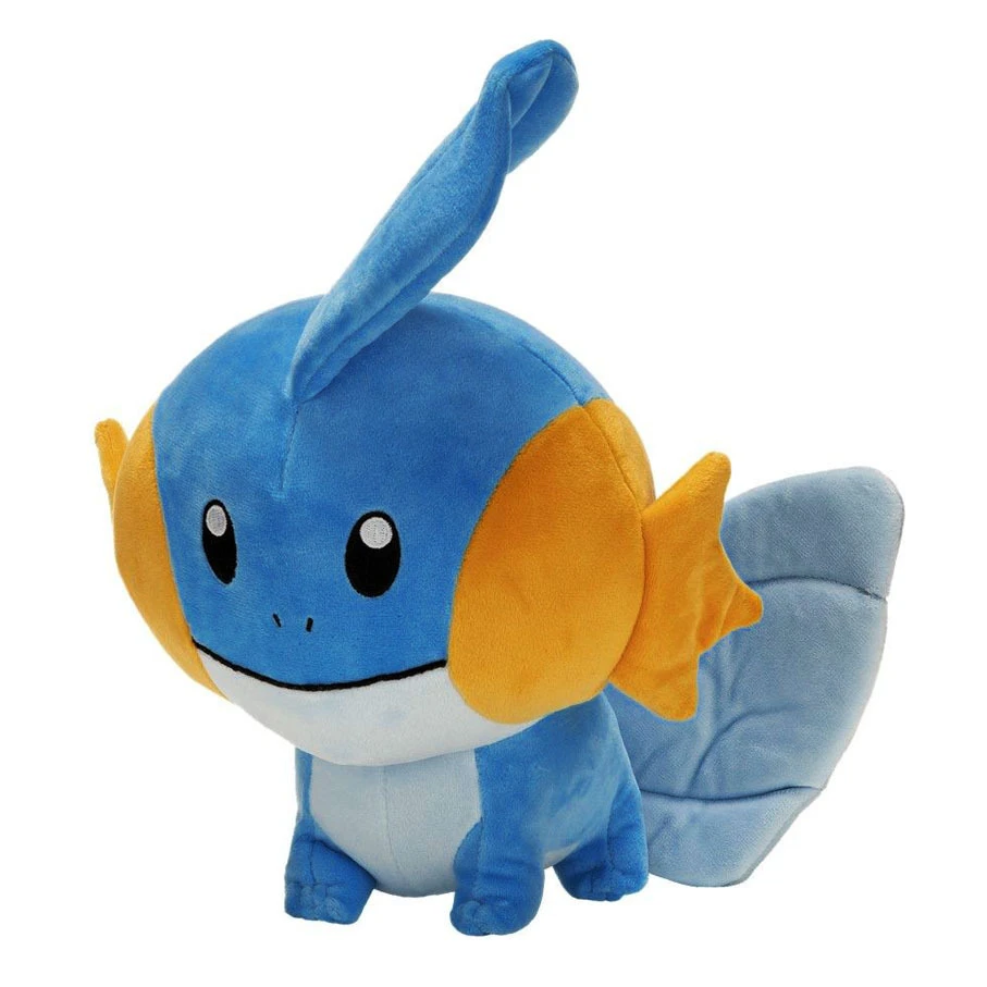 NINTENDO Pokemon Mudkip Plush Toy 30cm Blue 4 NINTENDO Pokemon Mudkip Plush Toy 30cm Blue - Image 2