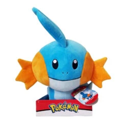 NINTENDO Pokemon Mudkip Plush Toy 30cm Blue