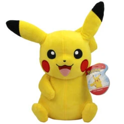 NINTENDO Pokemon Pikachu Laughing Plush Toy 30cm Yellow 5 NINTENDO Pokemon Pikachu Laughing Plush Toy 30cm Yellow -Toy Supplies Store VRD00007PIKACHULAUGH 1