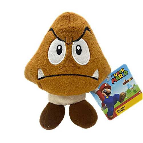 Nintendo Super Mario Goomba Basic Plush Toy 20cm 3 Nintendo Super Mario Goomba Basic Plush Toy 20cm