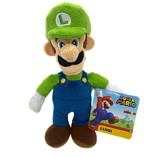 Nintendo Super Mario Luigi Classic Basic Plush Toy 20cm 3 Nintendo Super Mario Luigi Classic Basic Plush Toy 20cm