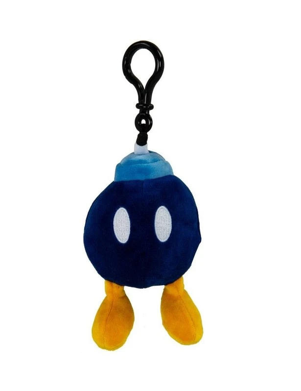 Mocchi Mocchi Mario Kart Bomb Clip On Plush Toy Small 12cm 3 Mocchi Mocchi Mario Kart Bomb Clip On Plush Toy Small 12cm