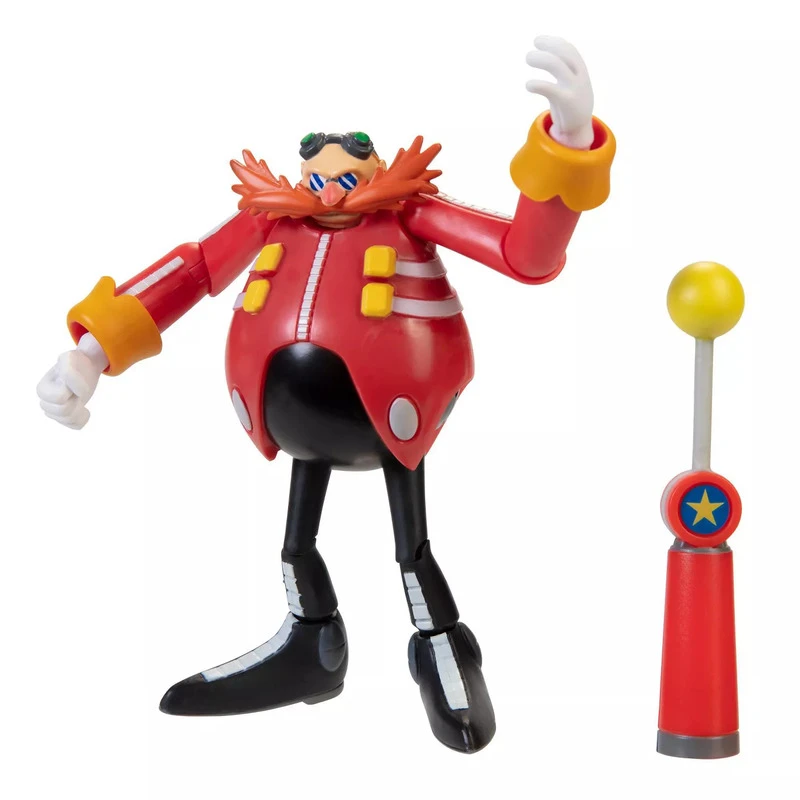 Sonic The Hedgehog Dr. Eggman Articulated Figure 10cm 4 Sonic The Hedgehog Dr. Eggman Articulated Figure 10cm - Image 2