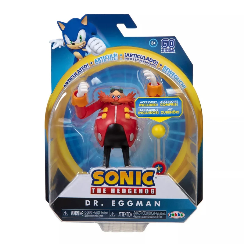 Sonic The Hedgehog Dr. Eggman Articulated Figure 10cm 3 Sonic The Hedgehog Dr. Eggman Articulated Figure 10cm