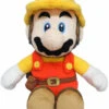 Nintendo Super Mario Builder Mario Plush Toy 25cm -Toy Supplies Store VRD02357