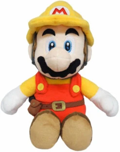 Nintendo Super Mario Builder Mario Plush Toy 25cm