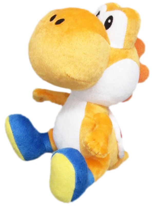 Nintendo Super Mario Orange Yoshi Plush Toy 20cm 3 Nintendo Super Mario Orange Yoshi Plush Toy 20cm
