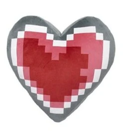The Legend Of Zelda 8 Bit Heart Container Plush Cushion 40cm